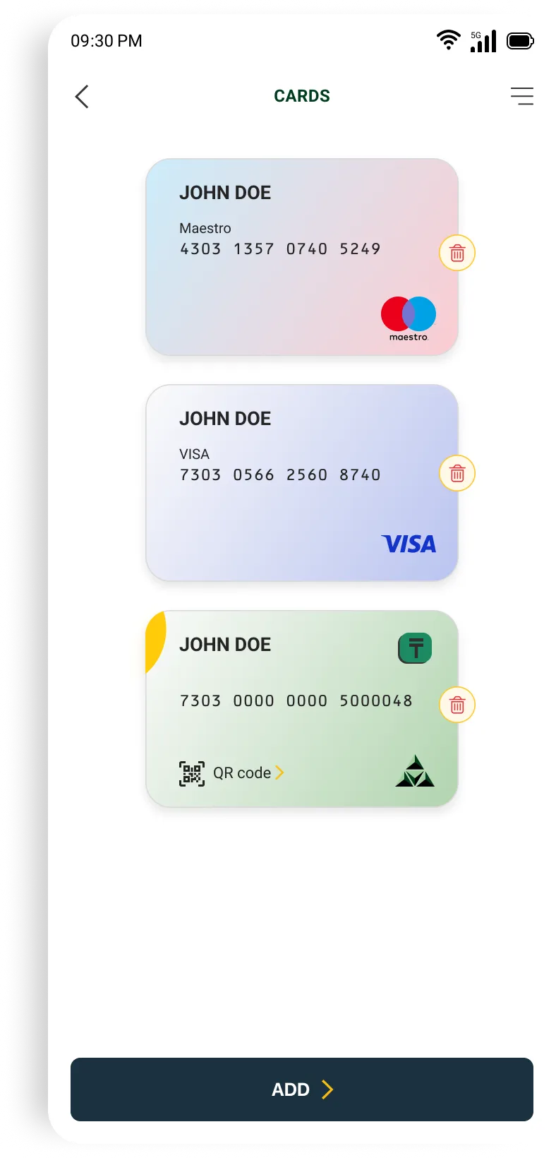 Virtual fuel card